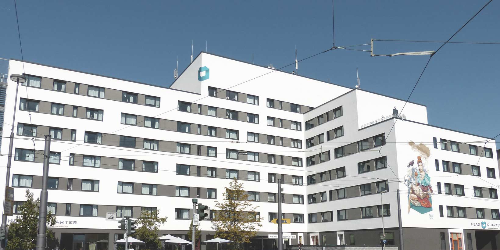 Fotografie der Studentenunterkunft in der Adalberstraße in Frankfurt am Main